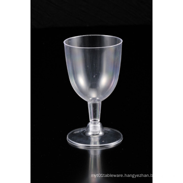 PS Injected Clear Wine Glass Party Supply Catering Products Tumblers